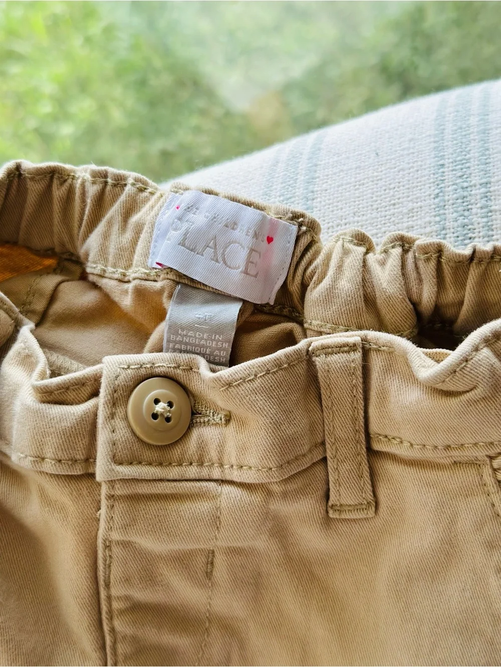 The Children's Place Girl’s Adorable Khakis with Ruffled Pockets - Size 4T